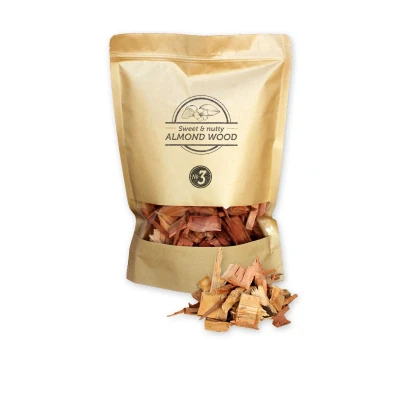 Afbeelding van Smokey Olive Wood Amandel Rookchips No3 1700 ml