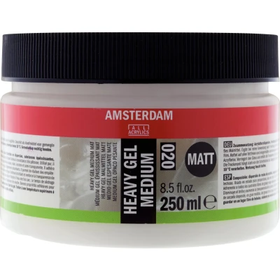 Afbeelding van Amsterdam schildermedium flacon 250 ml heavy gel mat