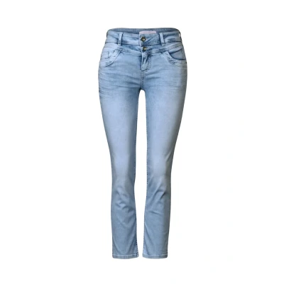 Afbeelding van Street One 7/8IM Casual Slim fit jeans, Dames, Maat: 29, Blau