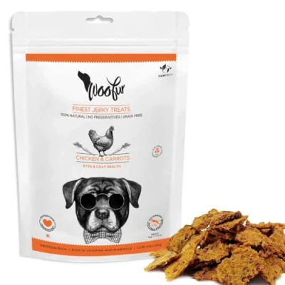 Afbeelding van Pawfect Woofur luchtgedroogde hondensnacks Kip met Wortel 50 gr.