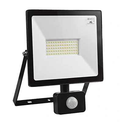 Afbeelding van LED schijnwerper met Maclean bewegingssensor/ 50W / neutraal wit (4000K)