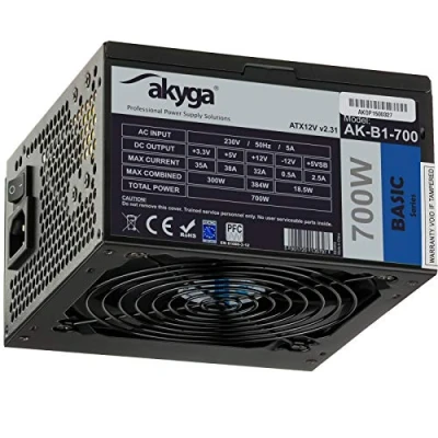 Afbeelding van AKYGA Alimentatie ATX Basic AK B1 700E 700W