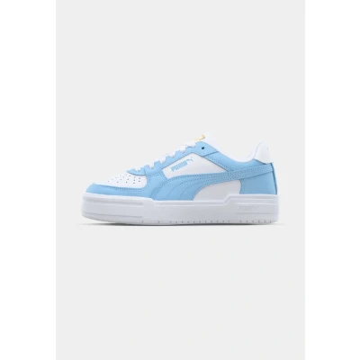 Afbeelding van Puma PRO Classic Unisex Sneakers laag, Maat: 40, White/light blue Leer en imitatieleer