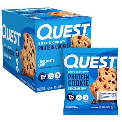 Afbeelding van Quest Protein Cookie Chocolate Chip (1 doos)