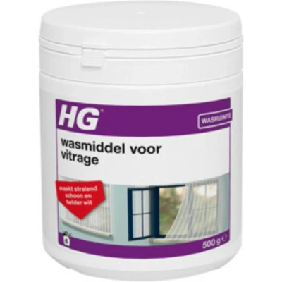 Afbeelding van 6x HG Wasmiddel Voor Vitrage 500 gr