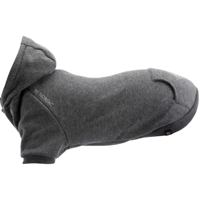 Afbeelding van Trixie Be Nordic Hondentrui Hoodie Flensburg Grijs Ruglengte: 30 cm; Buikomvang: 40 Nekomvang: 32 cm
