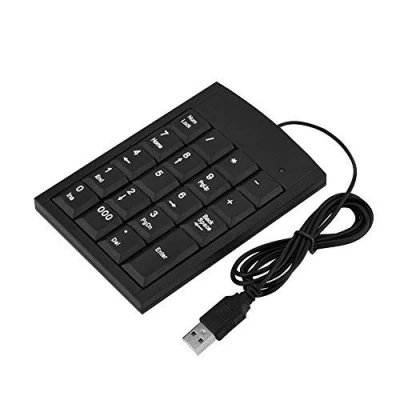 Afbeelding van Mavis Laven USB numeriek toetsenblok, draagbaar mini toetsenbord voor laptop, desktopcomputer enz.