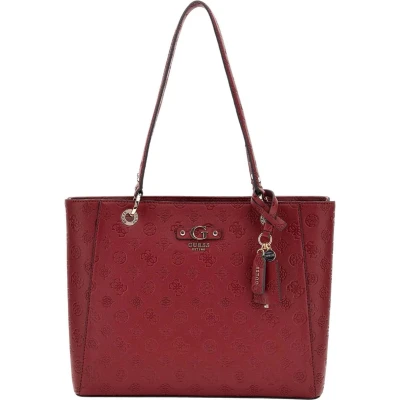 Afbeelding van Guess Gerty NOEL TOTE Handtas, Dames, Maat: One Size, Claret