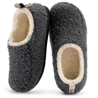 Afbeelding van RockDove Dames Nomad Slipper met Memory Foam, Donkergrijs, 38/39 EU