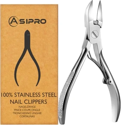 Afbeelding van ASIPRO Nageltang voor Teennagels Ingegroeide &amp; Vingernagels Toenail Nail Clipper Professioneel Teennagelknipper Ouderen Roestvrijstalen Teennagelsnijders