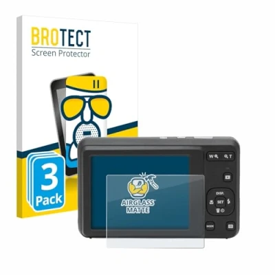 Afbeelding van BROTECT Screenprotector voor Kodak Pixpro FZ55 Folie Beschermfolie Beschermglas matte (3 Stuks)