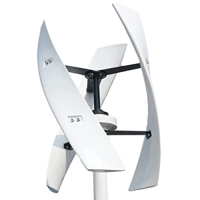 Afbeelding van CHUNTIANMEI Verticale As Wind Turbine Generator, 3000W 220V 12V 24V 48V Spirale Windturbine Generator Licht en Draagbare voor Home Gebruik Camping,24V