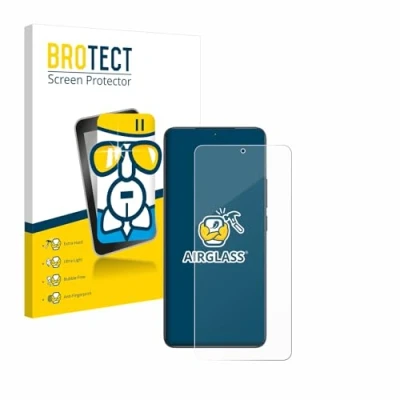 Afbeelding van BROTECT Glas Screen Protector voor Xiaomi Poco F6 Pro Schermbeschermer [9H Hardheid, Beschermglas Folie niet Gehard Glas]