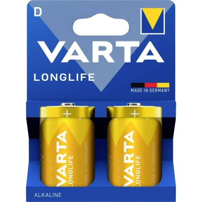 Afbeelding van Varta VAR Longlife D 2er Blister (2 Pcs., D, 15800 mAh), Batterijen