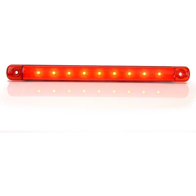 Afbeelding van Zijmarkeringslamp ROOD 9LEDS Universele ledlamp Aanhangerlamp WAS