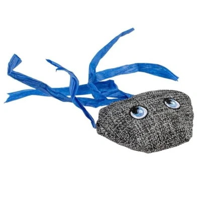Afbeelding van Duvo+ Eco Navy Kwal &amp; Catnip Kattenkruid Kattenspeelgoed 8,5x15,5x2,5cm