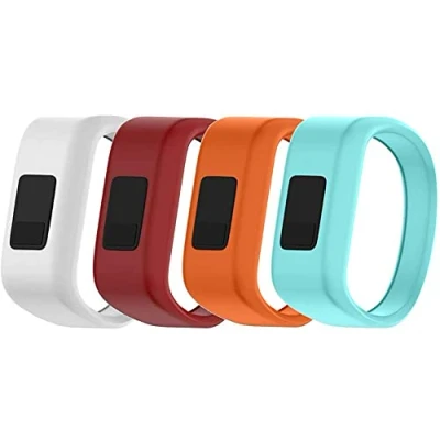 Afbeelding van Tyogeephy Band for Vivofit Jr/Vivofit Jr. 2, Soft Silicone Replacement Watch Strap Garmin 2 Activity Tracker, Small, Large