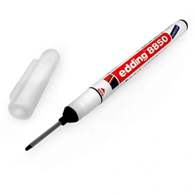 Afbeelding van Edding 8850 permanent marker voor timmermanswerk, 0,7 1 mm, extra lange punt, zwart
