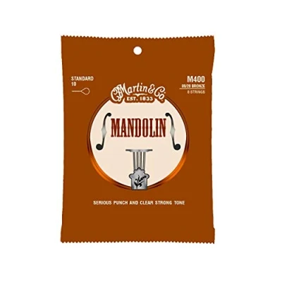 Afbeelding van Martin Mandoline 80/20 Bronzen Wond (Standaard, 010 .034)