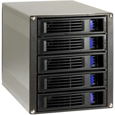 Afbeelding van Inter Tech ST 5255 HDD behuizing Zwart 2.5/3.5