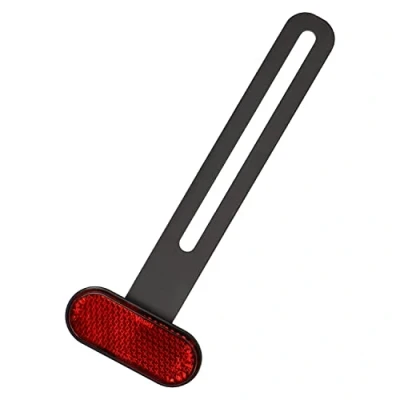 Afbeelding van Universele motorfiets kentekenplaat reflector met houder E geteste kentekenplaathouder accessoires (mini houder)