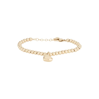 Afbeelding van BOSS Honey Heart Beads Armband goldcoloured, Dames, Maat: One Size, Gold coloured