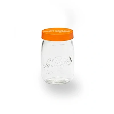 Afbeelding van Le Parfait Bocal 1L weckpotten, glas, doorzichtig, 1 l