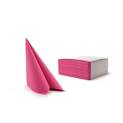 Afbeelding van Alvotex CHIC Airlaid 50 servetten, stofachtig, hoogwaardige, wegwerpservetten, fuchsia, 40 x cm