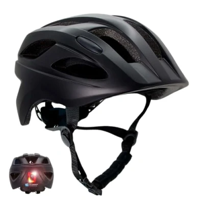 Afbeelding van Fietshelm voor kinderen 6 12 jaar Zwart SWAT Crazy Safety EN1078 Certificatie