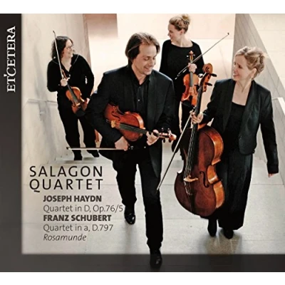 Afbeelding van Salagon Quartet String Quartets In D Op.76/5 &amp; A D.797 Rosamund (CD)