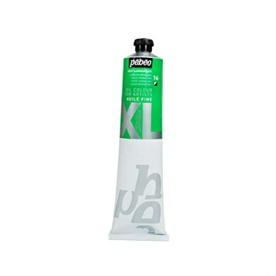 Afbeelding van Pébéo Fijne olie XL 200 ml olieverf cadmiumgroen imitatie met Pebeo