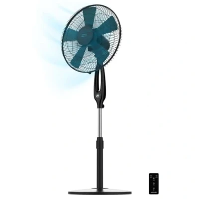 Afbeelding van Cecotec Staande ventilator met afstandsbediening EnergySilence 560 Max Smart. 45W, Diameter 16&quot;, 5 Bladen, Timer 12u, LED scherm, Touchscreen, Automatische 80º oscillatie