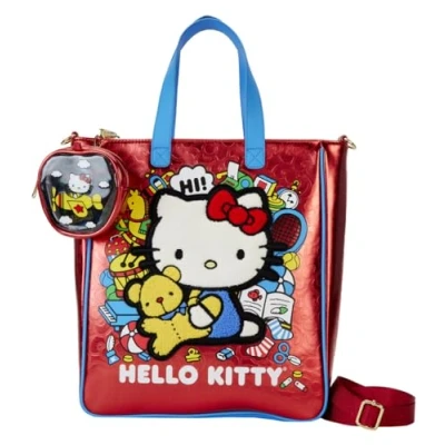Afbeelding van Hello Kitty Loungefly Tote Bag Crossbody 50th Anniversary