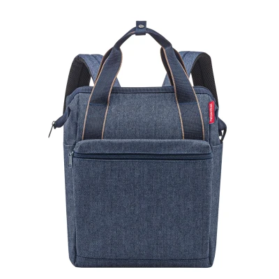 Afbeelding van Reisenthel Allrounder R Rugzak, Maat: One Size, Herringbone dark blue