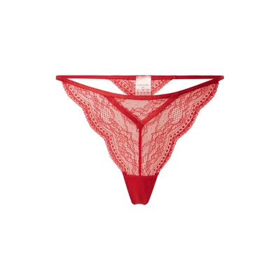 Afbeelding van Hunkemöller Dames Lingerie String Isabelle Rood maat XS