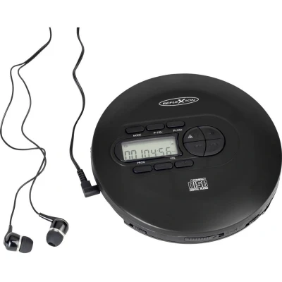 Afbeelding van Reflexion PCD520MF/BK Discman CD, CD R, RW, MP3 Zwart