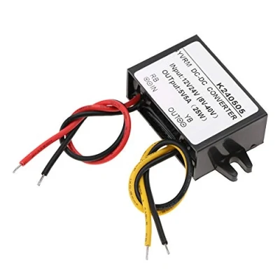 Afbeelding van DC Buck Converter Step Down 12V/24V (8 40V) naar 5V 5A voedingsmodule voor auto LED scherm