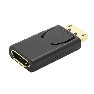 Afbeelding van PremiumCord Adapter DisplayPort naar HDMI, reductie, resolutie Full HD 1080p, 1.1a, HDMI 1.3, Vergulde aansluitingen, Zwart Kleur