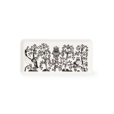 Afbeelding van Iittala Taika serveerschaal 24 cm Zwart