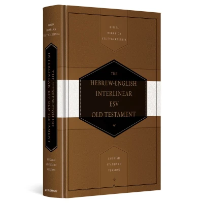 Afbeelding van Hebrew English Interlinear Old Testament ESV: Biblia Hebraica Stuttgartensia (BHS) and Standard Version (ESV) (Hardcover)
