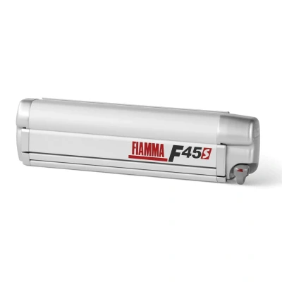 Afbeelding van Fiamma F45 S 260 VW Multivan Transporter T5 T6 Met C rail Cassetteluifel Titanium Royal Grey Grijs Cassetteluifels