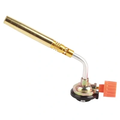 Afbeelding van MAGT Gas Torch Blow Torch, vlammenwerper brander Butaan Hand Ontsteking Camping Lassen BBQ
