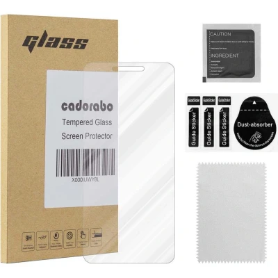 Afbeelding van Cadorabo Screenprotector geschikt voor ZTE Axon 9 PRO Pantser film Beschermende in KRISTALHELDER Geharde (Tempered) display beschermglas 9H hardheid met 3D Touch