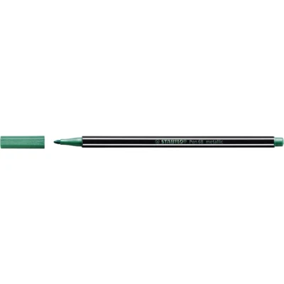 Afbeelding van Viltstift STABILO Pen 68/836 medium metallic groen