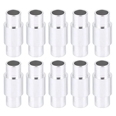 Afbeelding van Dilwe 10 stuks wiellager afstandsschijven, aluminium Inline Speed Spacer voor standaard skatewielen 8 mm 6 assen