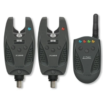 Afbeelding van Cormoran Pro Carp F 2000 Wireless Bite Indicator 2+1 Set (excl. batterijen) Beetmelders