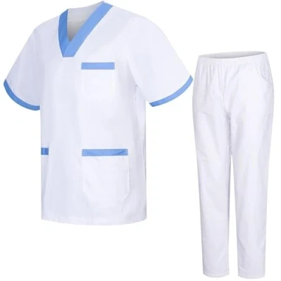 Afbeelding van MISEMIYA, Uniseks uniformen, uniform set, medisch met shirt en broek, uniformen voor gezondheidszorg, ref. 8178, XS