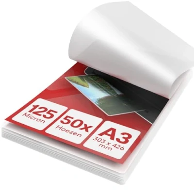 Afbeelding van ACROPAQ Lamineerhoezen A3, 125 micron, 50 stuks