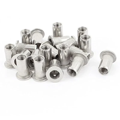 Afbeelding van Veda Nietmoer, M8, aluminium, 8 mm, 25 stuks