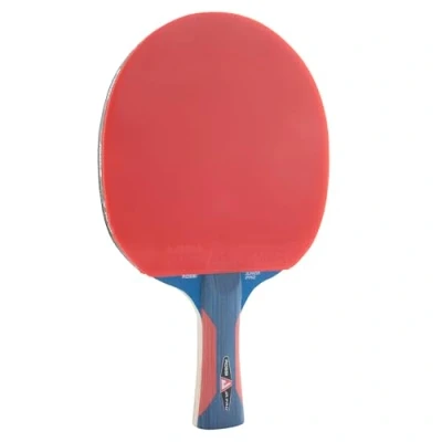 Afbeelding van JOOLA Tafeltennisbatje Rosskopf Junior Pro ITTF goedgekeurde kinderwedstrijd tafeltennis batje 5 sterren, handvat blauw/rood, 1,8 mm sponsdikte